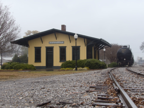 The Guntersville Train Depot 2025