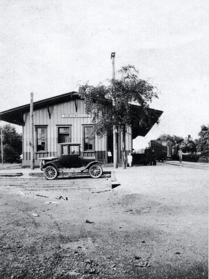 Depot image with model T