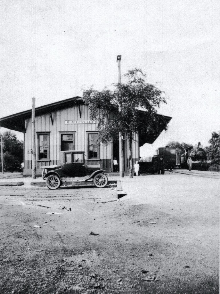 Depot image with model T